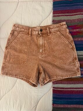 High-Waist carpenter shorts